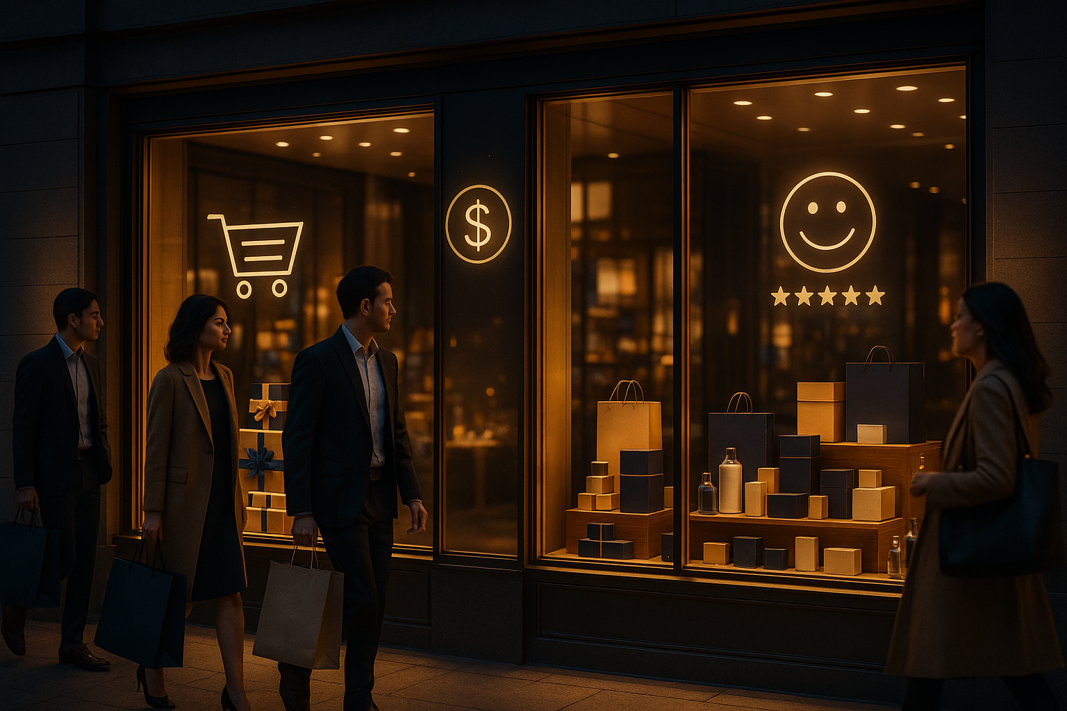 commerce captivant