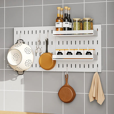 Accessoires pour la maison Suspendu en acier inoxydable Cuisine Organisateur de légumes Ensemble de rangement Armoires Paniers Étagère Conteneurs Porte-vaisselle N&M