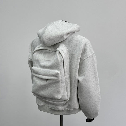 Pullhoodie avec sac à dos 