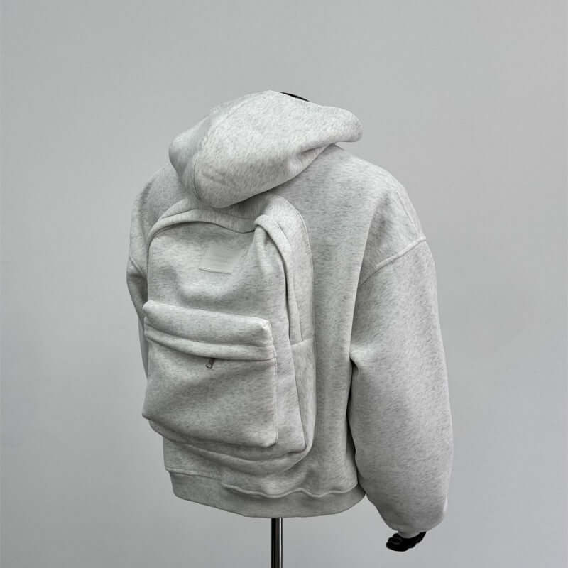    Pullhoodie avec sac à dos