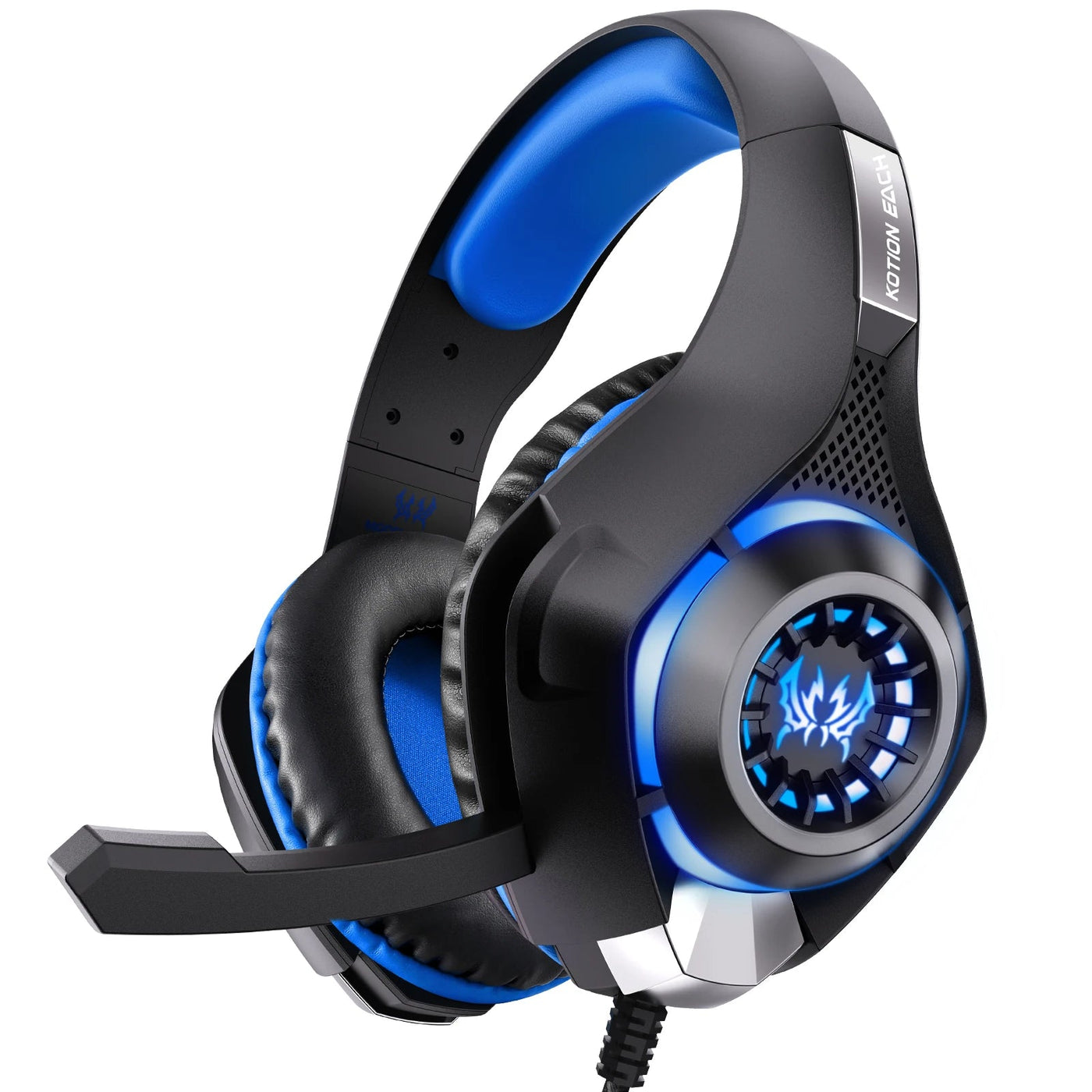 Casque de jeu GS400 avec microphone antibruit, basses fortes, son stéréo, casque de jeu filaire pour PS4, PS5, Xbox One, Sw N&M
