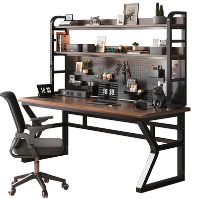 Bureau Gaming & Télétravail – Table d’Ordinateur Design Ergonomique pour Gamer & Bureau N&M