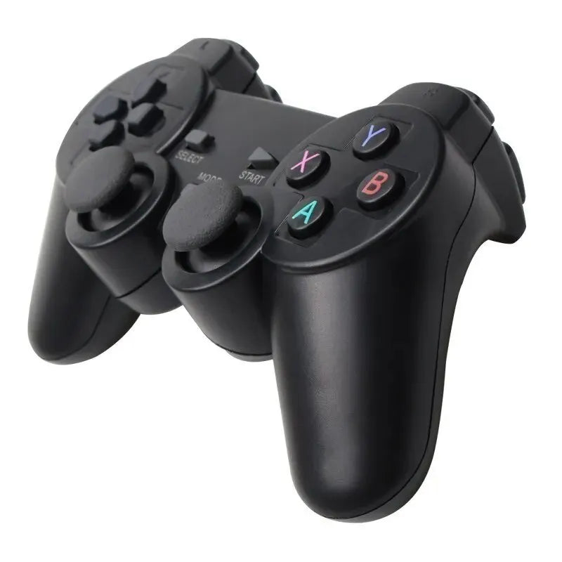 Ensemble de manettes de jeu sans fil 2.4G 2-Pack - Joystick USB Plug & Play pour PC/Android TV/Switch, poignée ergonomique N&M