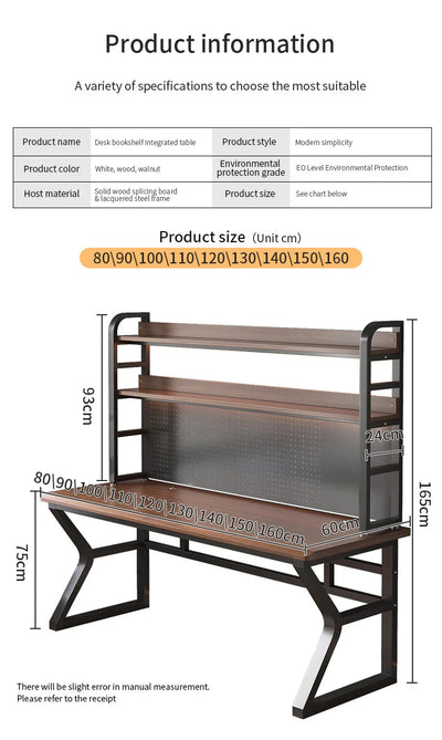 Bureau Gaming & Télétravail – Table d’Ordinateur Design Ergonomique pour Gamer & Bureau N&M