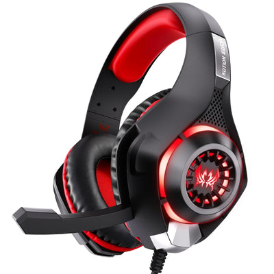 Casque de jeu GS400 avec microphone antibruit, basses fortes, son stéréo, casque de jeu filaire pour PS4, PS5, Xbox One, Sw N&M