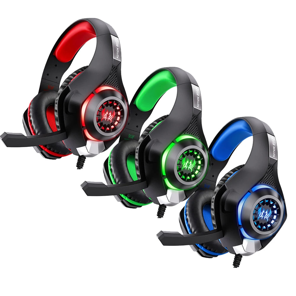 Casque de jeu GS400 avec microphone antibruit, basses fortes, son stéréo, casque de jeu filaire pour PS4, PS5, Xbox One, Sw N&M