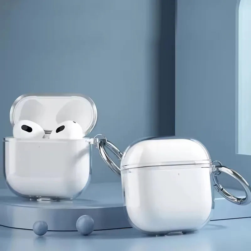 2025 Pour airpods 4génération airpods 4 écouteurs Bluetooth ANC Écouteurs sans fil Écouteurs Écouteurs Antibruit Étui TPU transparent N&M